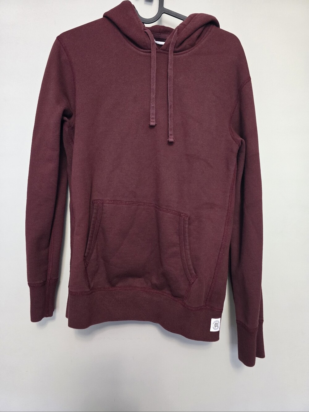 Reigning Champ Maroon Pullover Hoodie Size XS